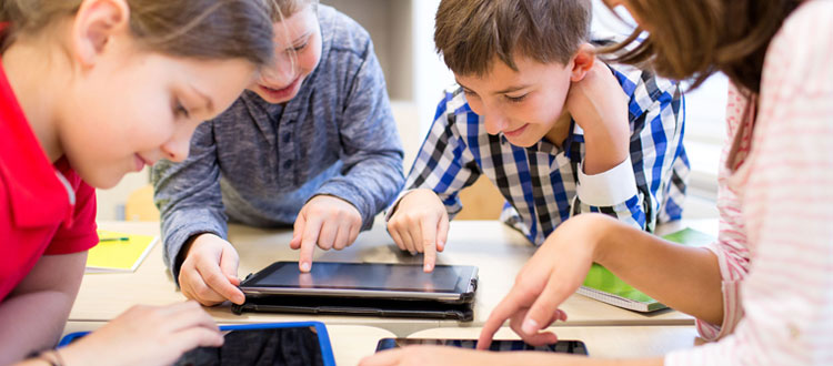 Les tablettes tactiles à l'école