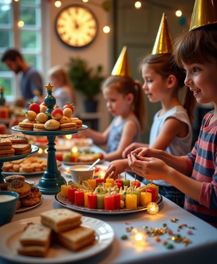 buffet de finger food pour les enfants
